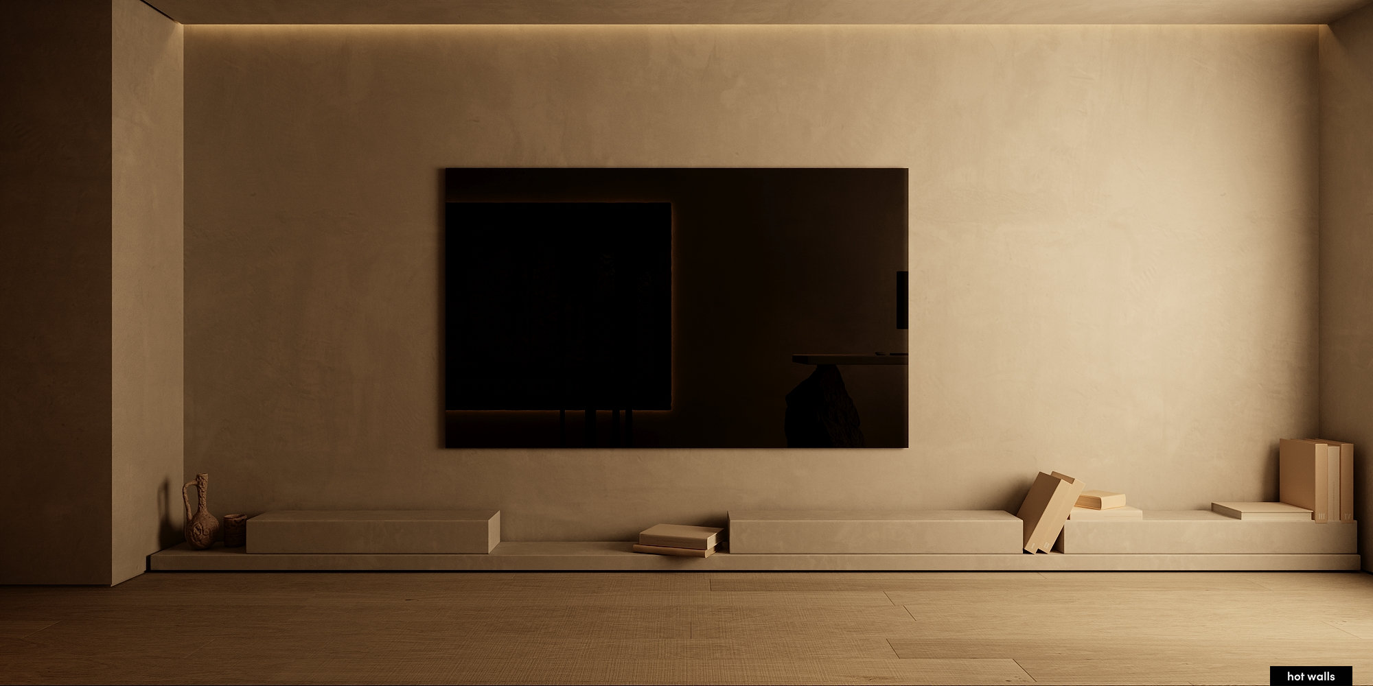 Гостиная с современной мебелью и элегантной отделкой