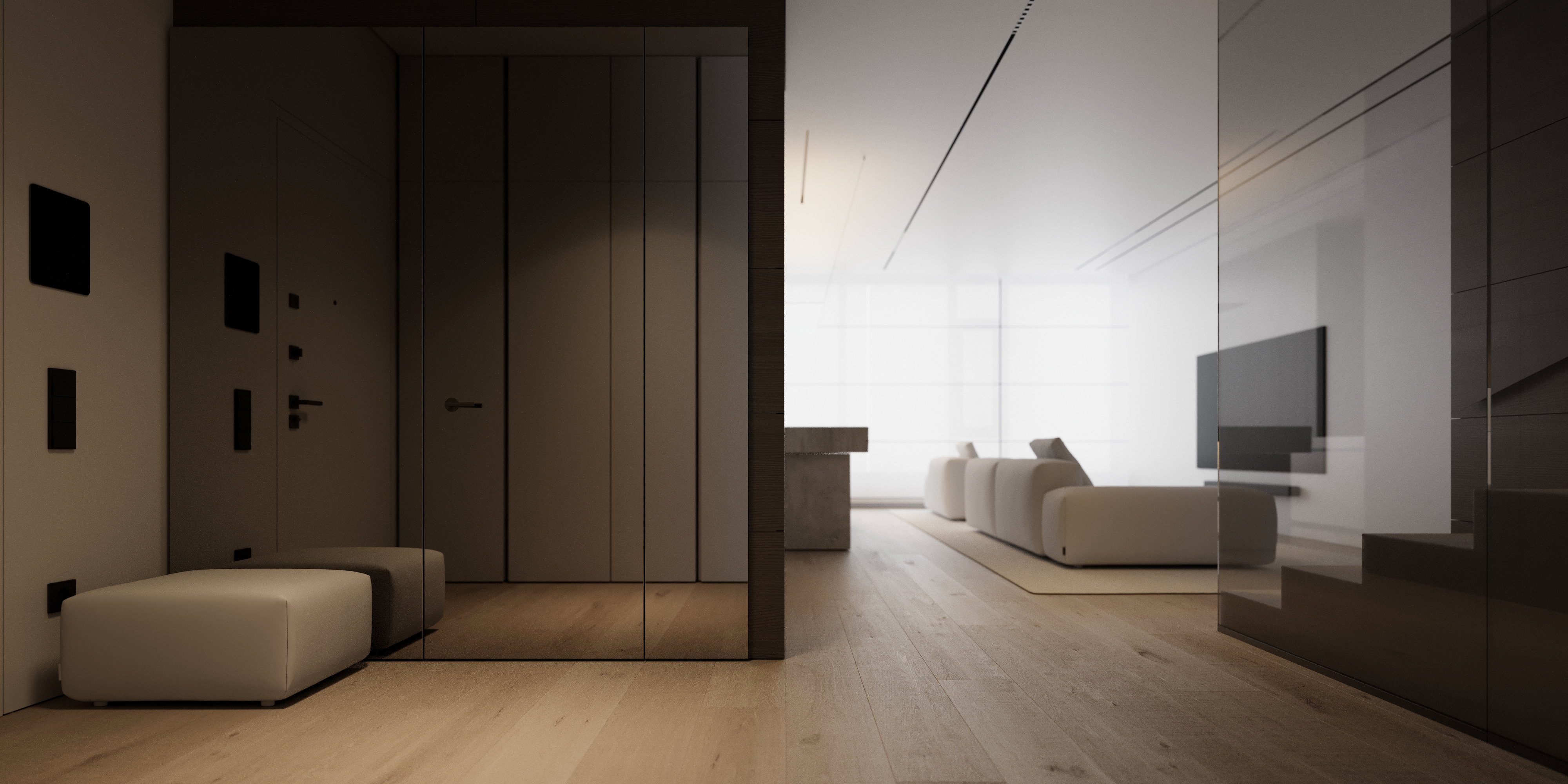 Уютный интерьер квартиры KVERKUS 160 с теплыми тонами и комфортной атмосферой