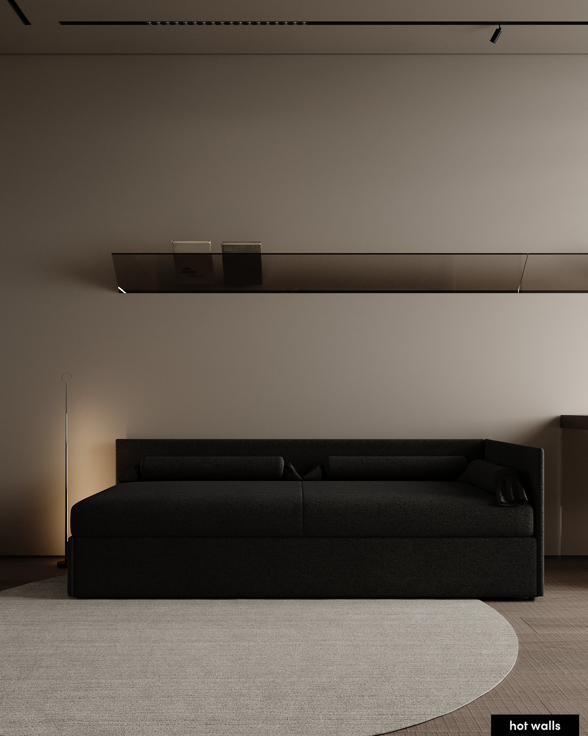 Стильный интерьер дома NEVA HOUSE 150 с современной мебелью и продуманным освещением