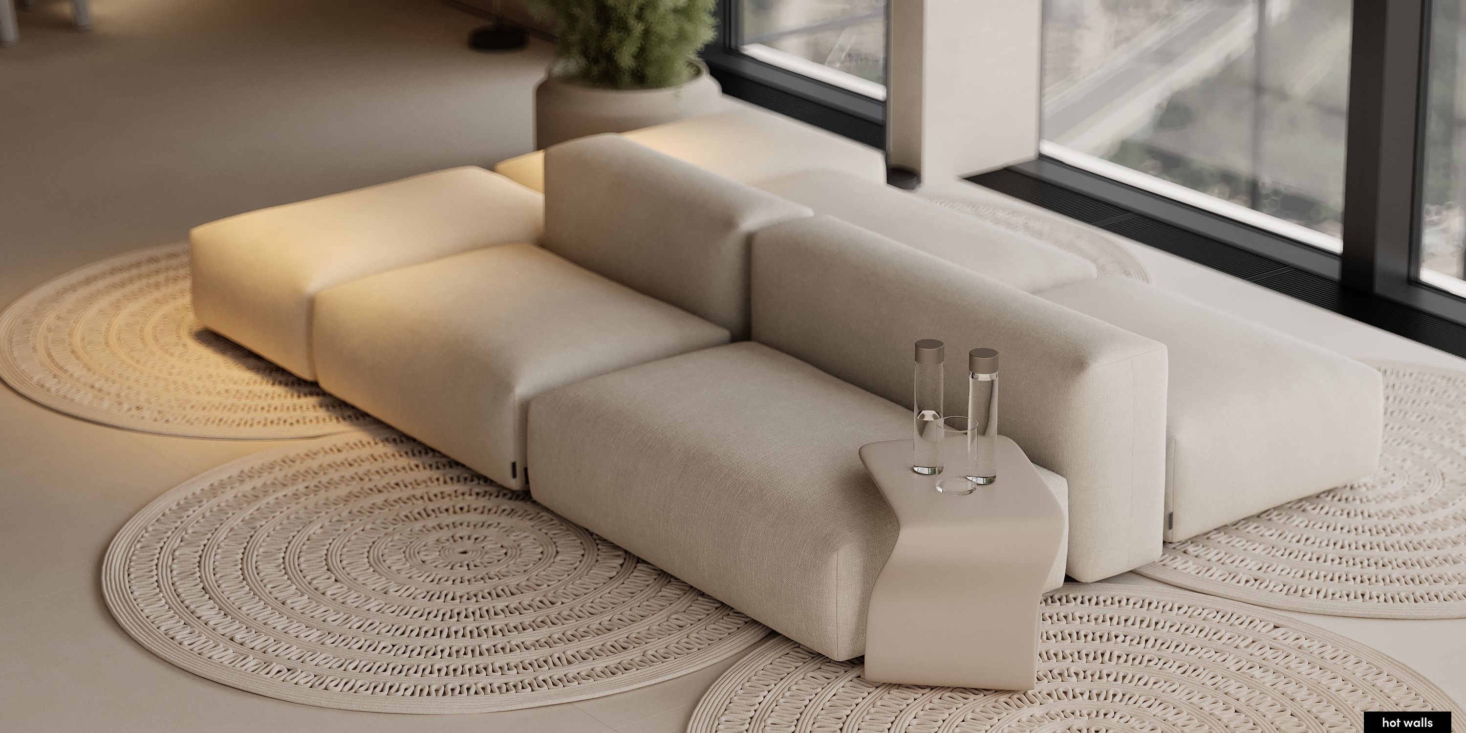 Главное изображение проекта с панорамными окнами и элегантным дизайном