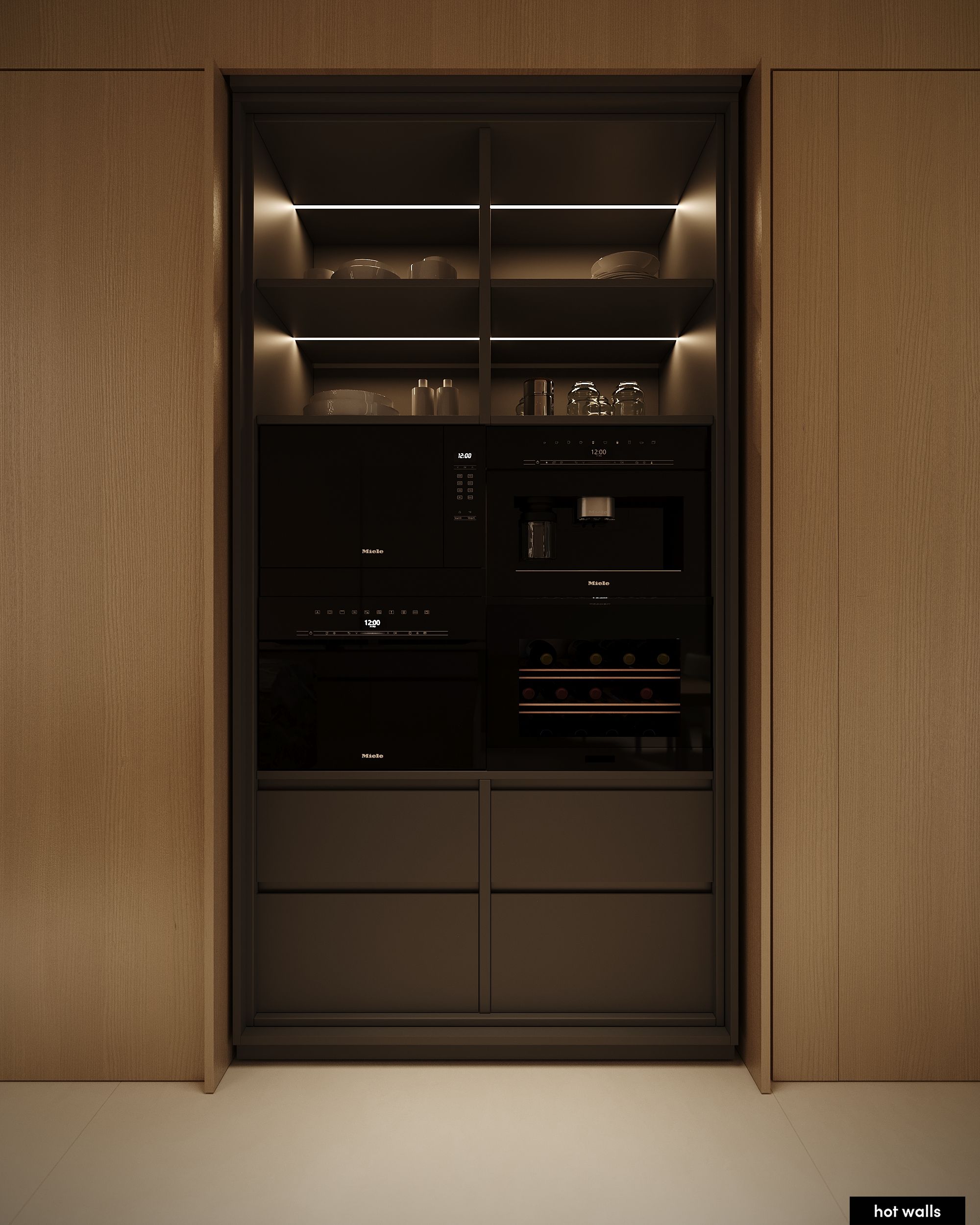 Освещение и декоративные элементы