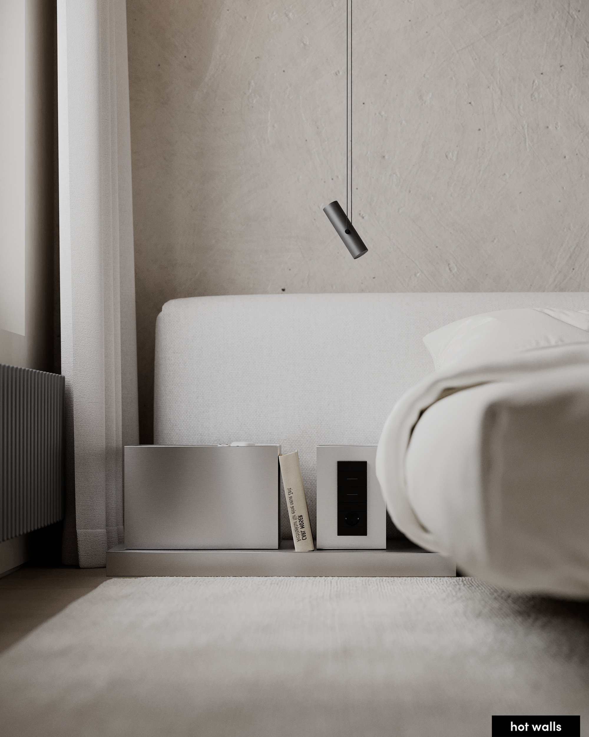 Детальная отделка стен и потолка