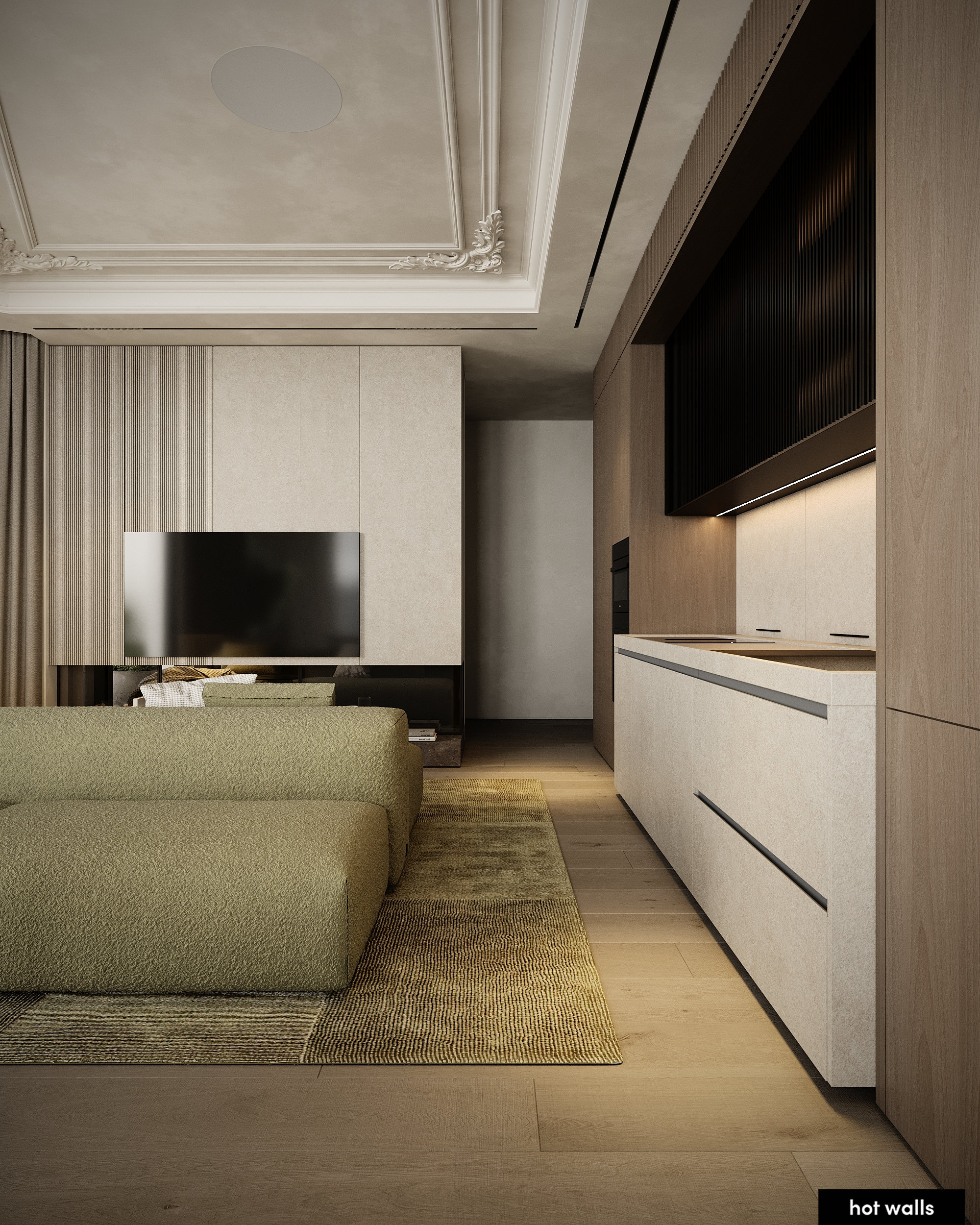 Освещение и декоративные элементы